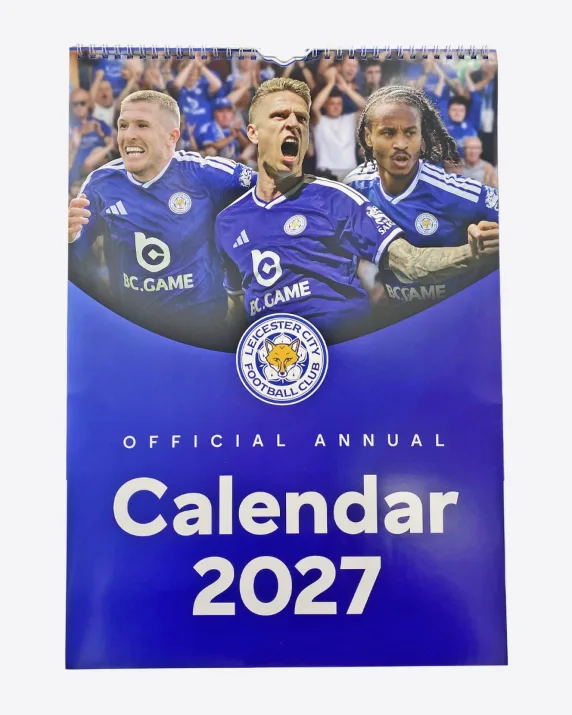 Leicester City Official 2027 Calendar