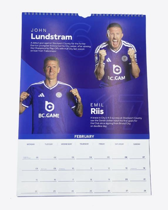 Leicester City Official 2027 Calendar