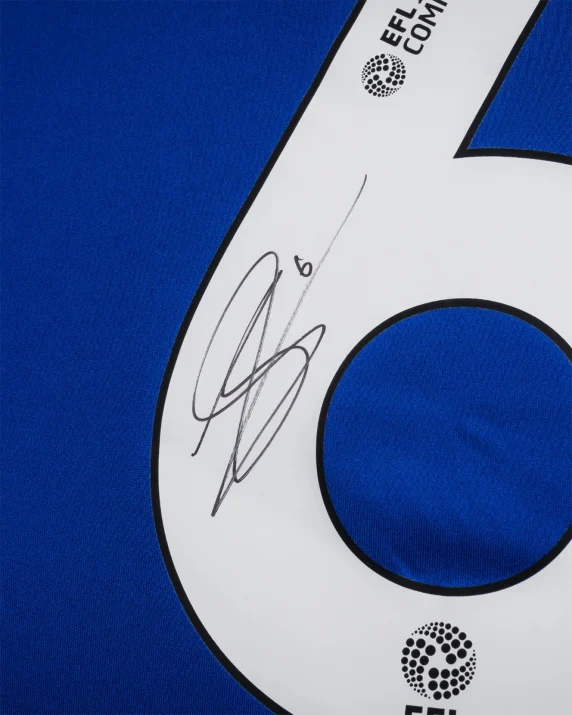 2025/26 Framed Signed James Home Shirt