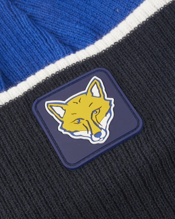 Leicester City Foxhead Tipped Cuff Knit - Adults