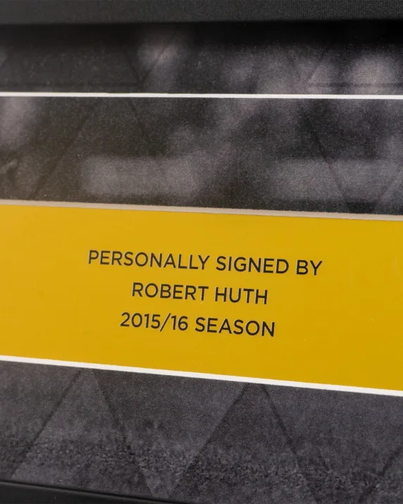 5000/1 Anniversary Collection - Framed Huth Signed Away Shirt
