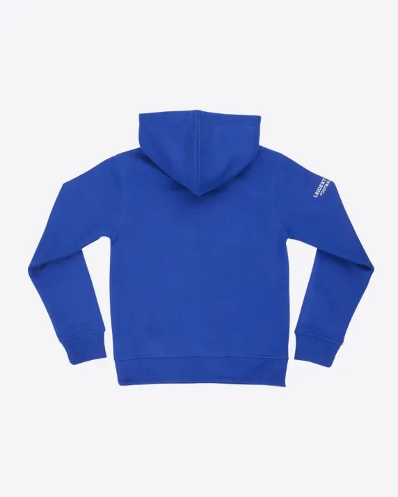 Leicester City Blue Essential Crest Hoody - Kids
