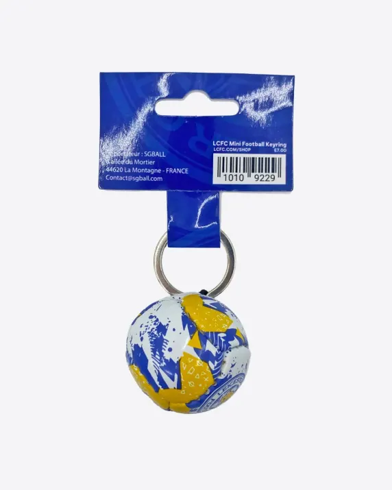 Leicester City Mini Football Keyring