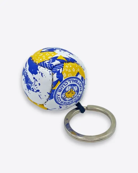 Leicester City Mini Football Keyring