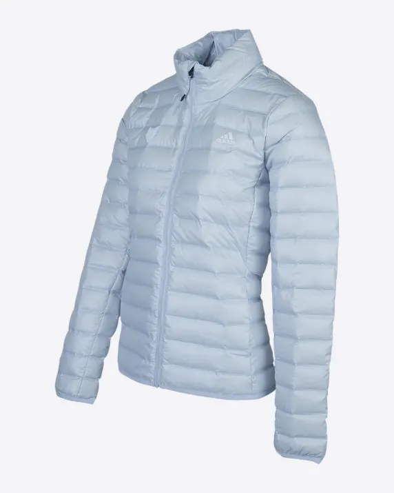 adidas Inline Light Blue Bubble Jacket - Womens