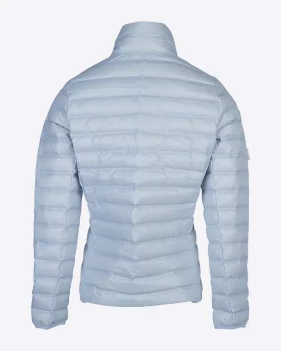 adidas Inline Light Blue Bubble Jacket - Womens