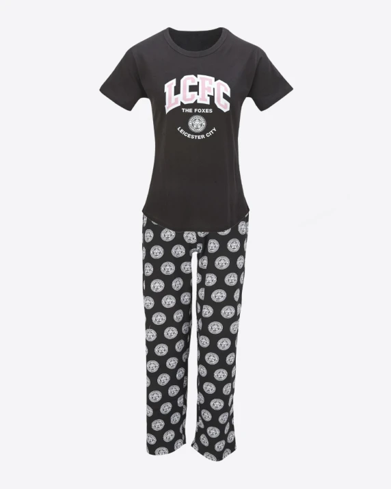 Leicester City Initials Pyjama Set - Womens