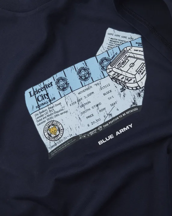 Leicester City Blue Army Matchday T-Shirt - Mens