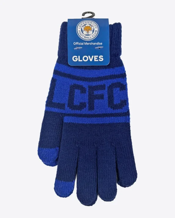 Leicester City Winter Touchscreen Gloves - Adult