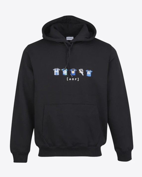 LCFC x AOF - Black Classic Shirt Hoody