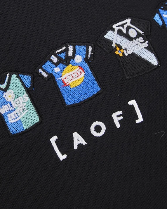 LCFC x AOF - Black Classic Shirt Hoody