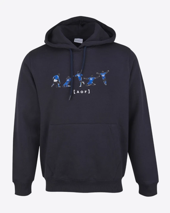 LCFC x AOF - Navy Icons Hoody