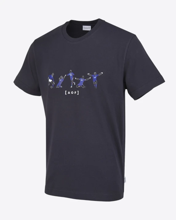 LCFC x AOF - Navy Icons T-Shirt