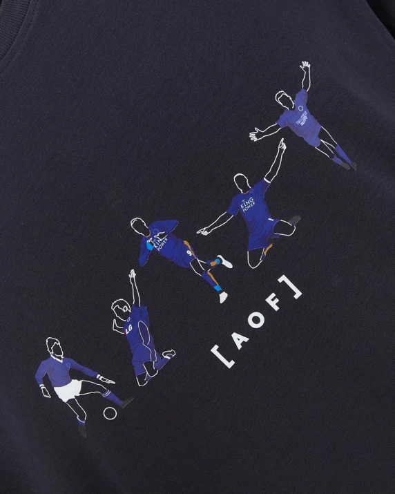 LCFC x AOF - Navy Icons T-Shirt