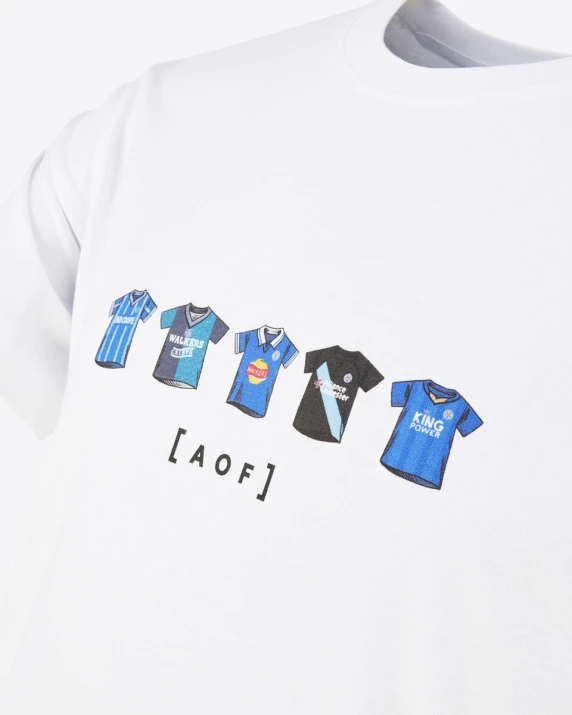 LCFC x AOF - White Classic Shirt T-Shirt