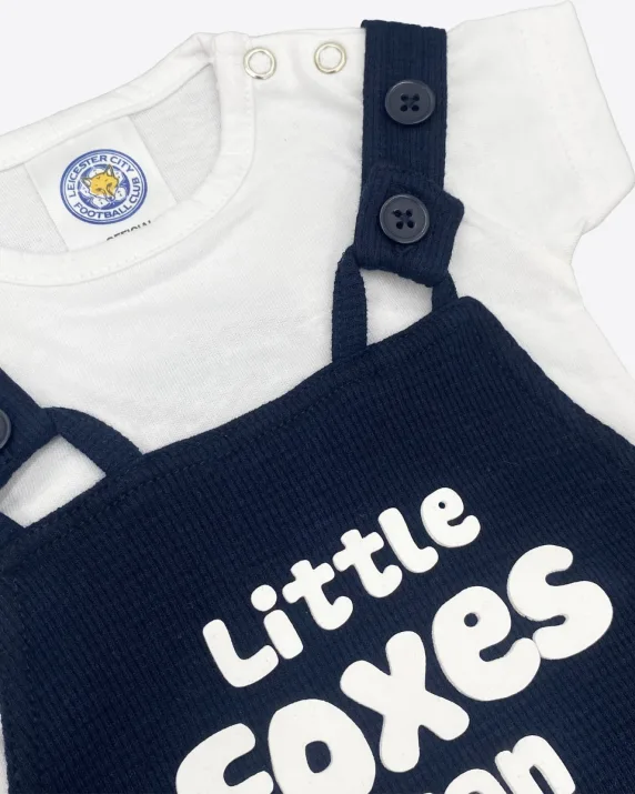 Leicester City Dungaree Set - Baby