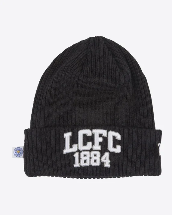 Leicester City New Era 1884 Ribbed Cuff Knit Beanie Hat