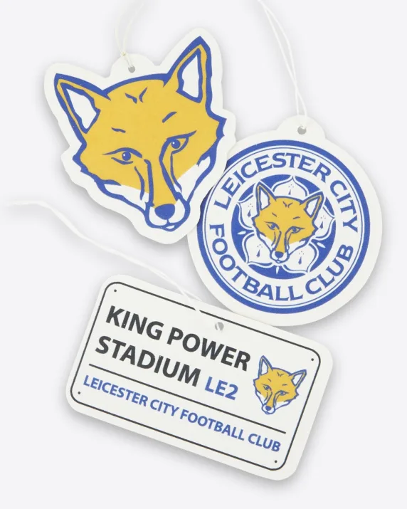 Leicester City Car Air Freshener - 3PK