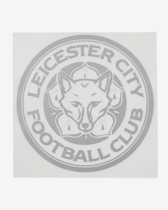Leicester City Crest Car Sticker - 9cm