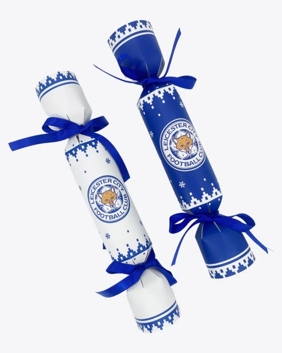 Leicester City 6pk Christmas Crackers