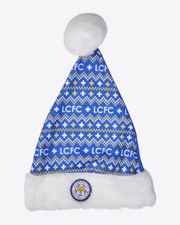 Leicester City Nordic Christmas Santa Hat