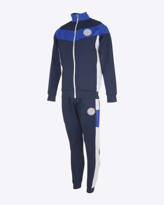 Leicester City Colour Block Tracksuit - Mens