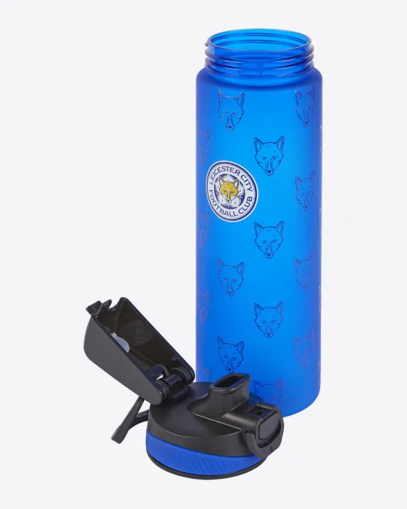 Leicester City Blue Flip Top Water Bottle