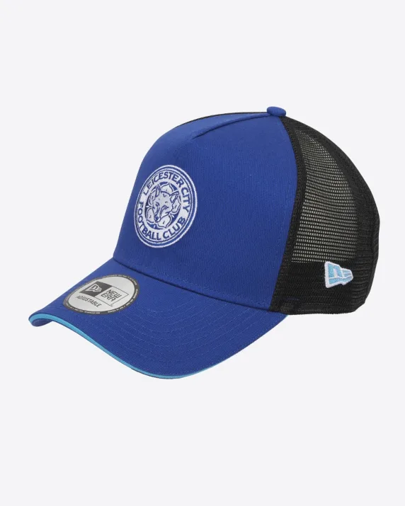 Leicester City New Era Blue TW Trucker Cap