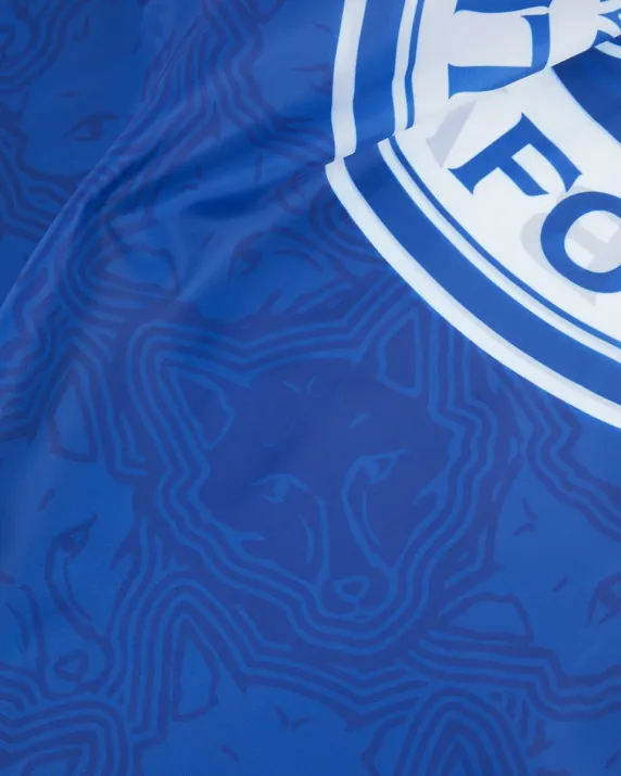 Leicester City Foxes Never Quit Crest Flag