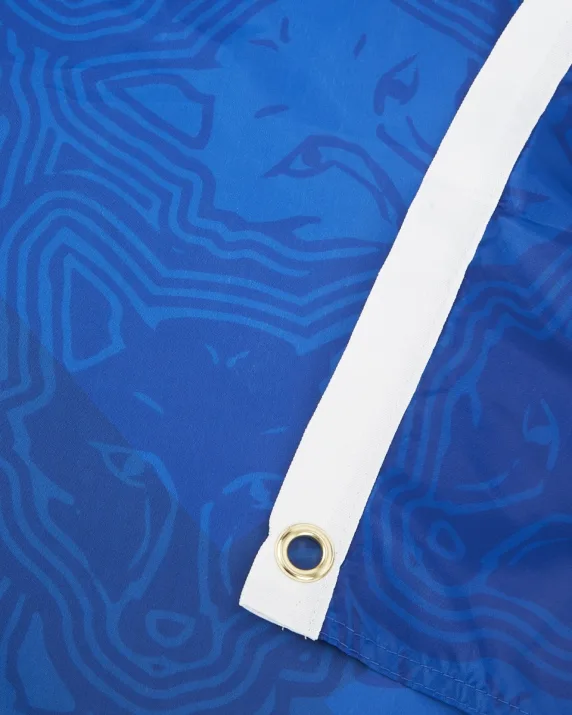 Leicester City Foxes Never Quit Crest Flag
