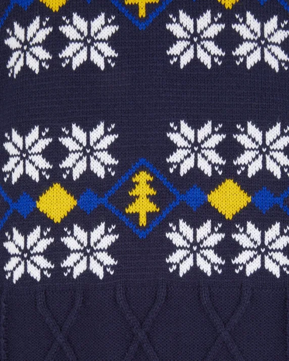 Leicester City Cable Knit Christmas Jumper - Adults