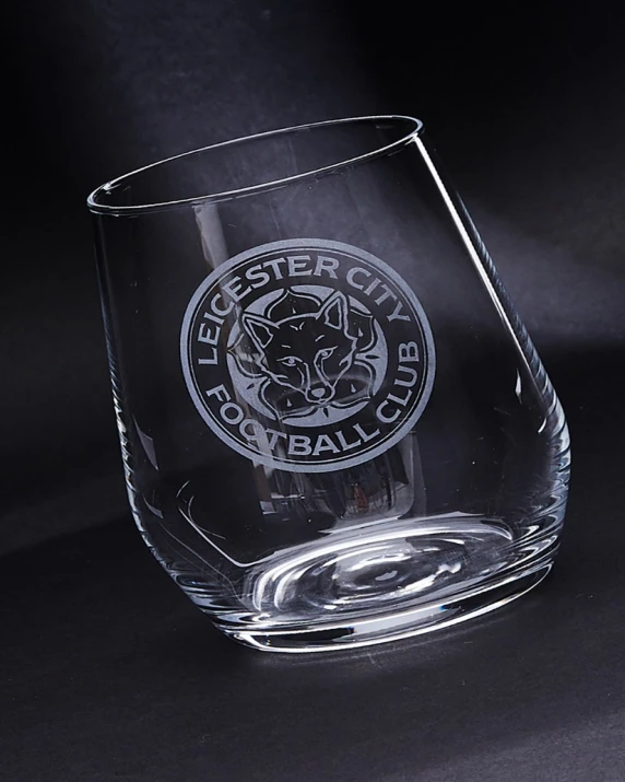 Leicester City Crest Rum Glass