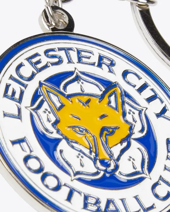Leicester City Enamel Crest Keyring