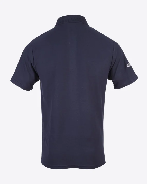 Leicester City Navy Essential Crest Polo - Mens