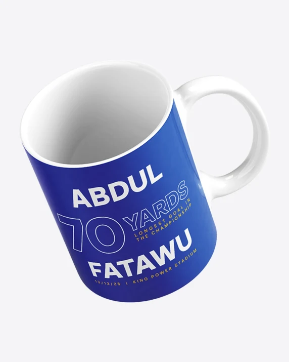 Leicester City Fatawu 70 Yard Goal Mug