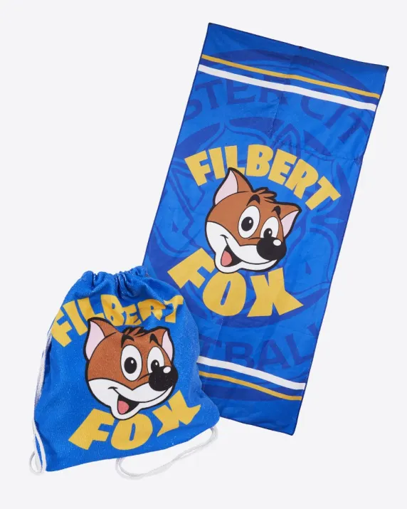 Leicester City Filbert Fox 2 in 1 Towel & Bag