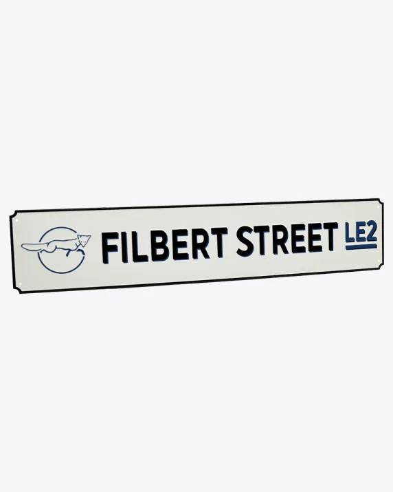 Leicester City Retro Street Sign