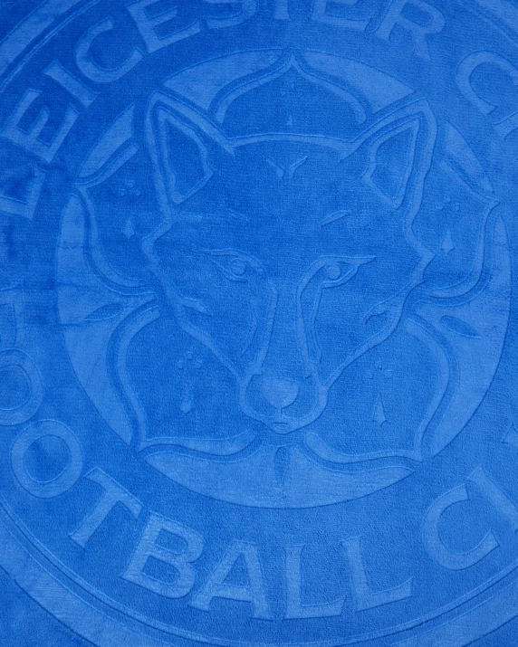 Leicester City Sherpa Crest Fleece Blanket