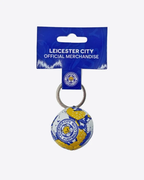 Leicester City Mini Football Keyring