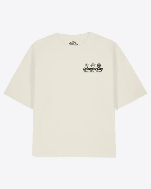 Leicester City Oversized Fosse to City T-Shirt - Mens