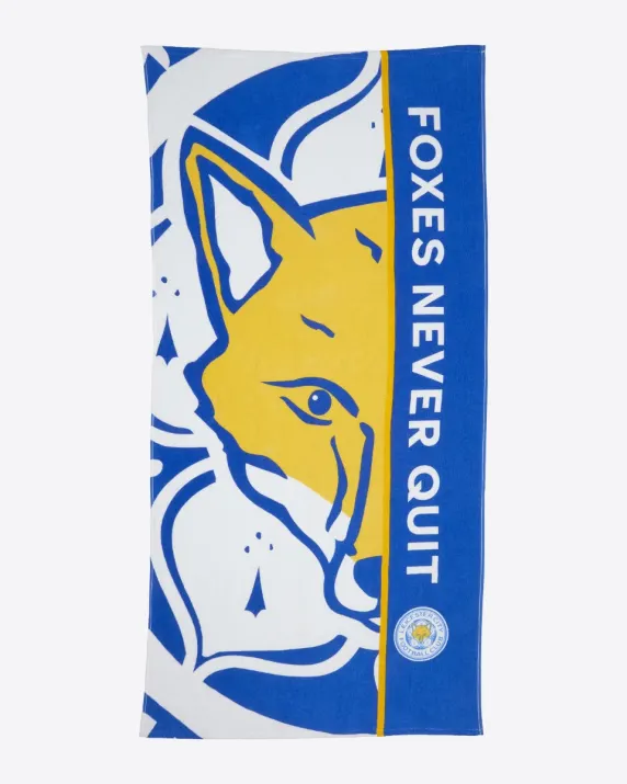 Leicester City Crest Beach Towel