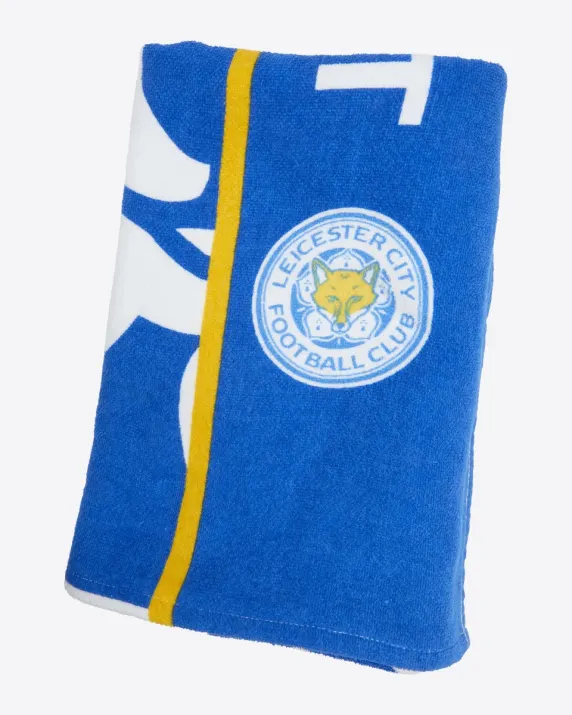 Leicester City Crest Beach Towel