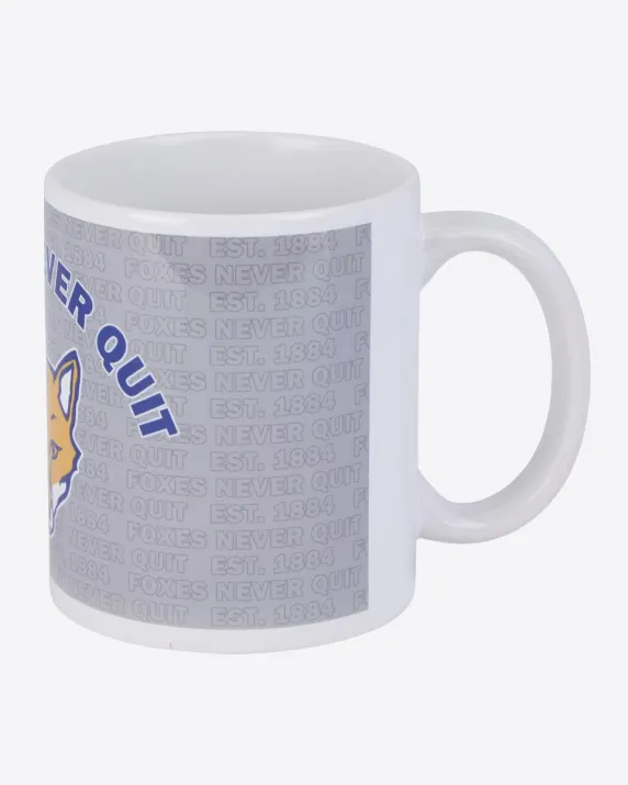 Leicester City Foxes Never Quit Mug