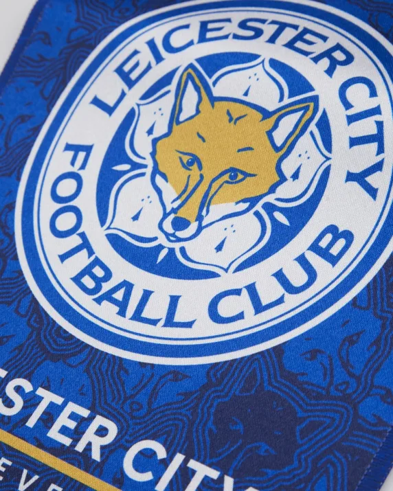 Leicester City Crest Pennant - Foxes Never Quit