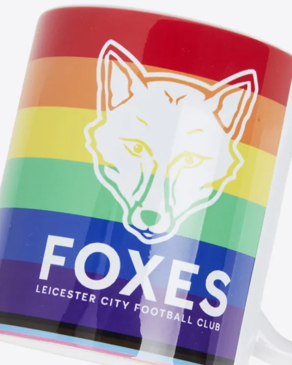 Leicester City Foxes Rainbow Mug