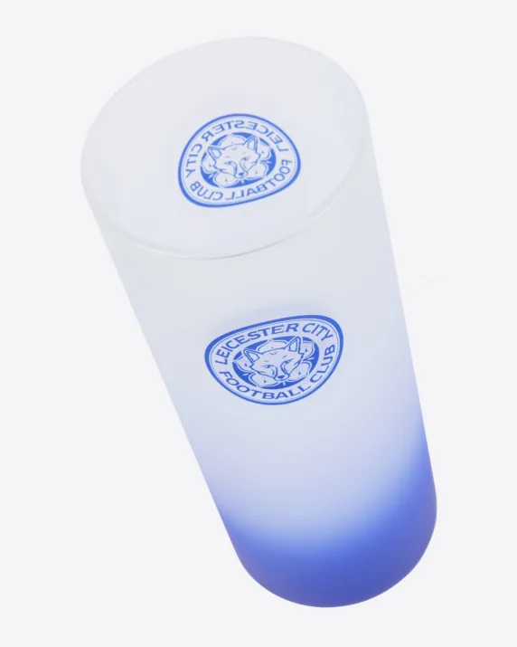 Leicester City Frosted Glass Tumbler