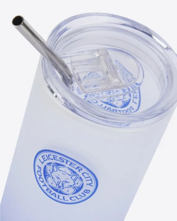 Leicester City Frosted Glass Tumbler