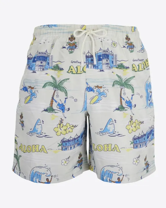 Leicester City Aloha Swim Shorts - Mens