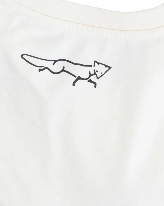 adidas Beige Foxhead T-Shirt - Womens