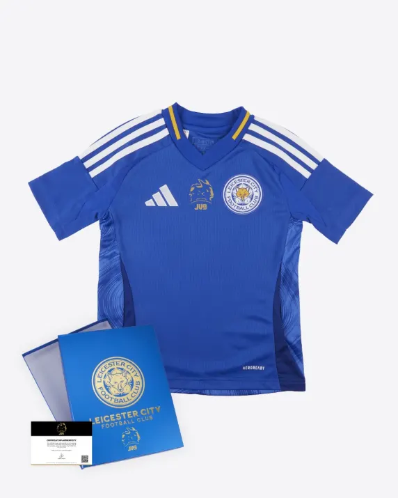 LCFC x JV9 GOAT Boxed 2024/25 Home Shirt - Kids